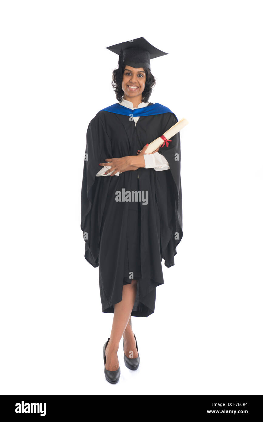 Female college student diploma Cut Out Stock Images & Pictures - Alamy