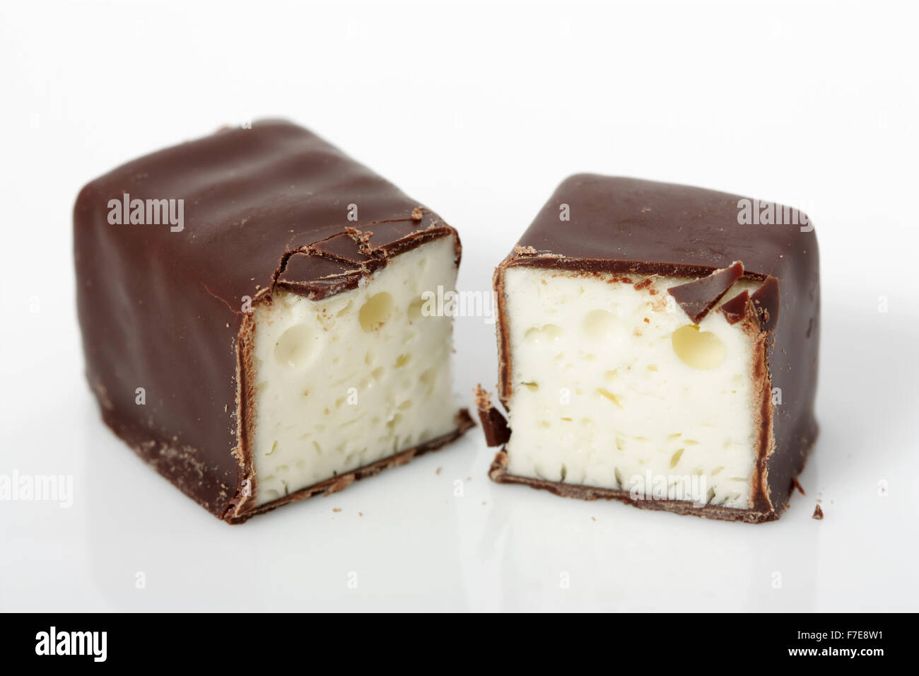 Chocolate Candy Marshmallow Stock Photo Alamy