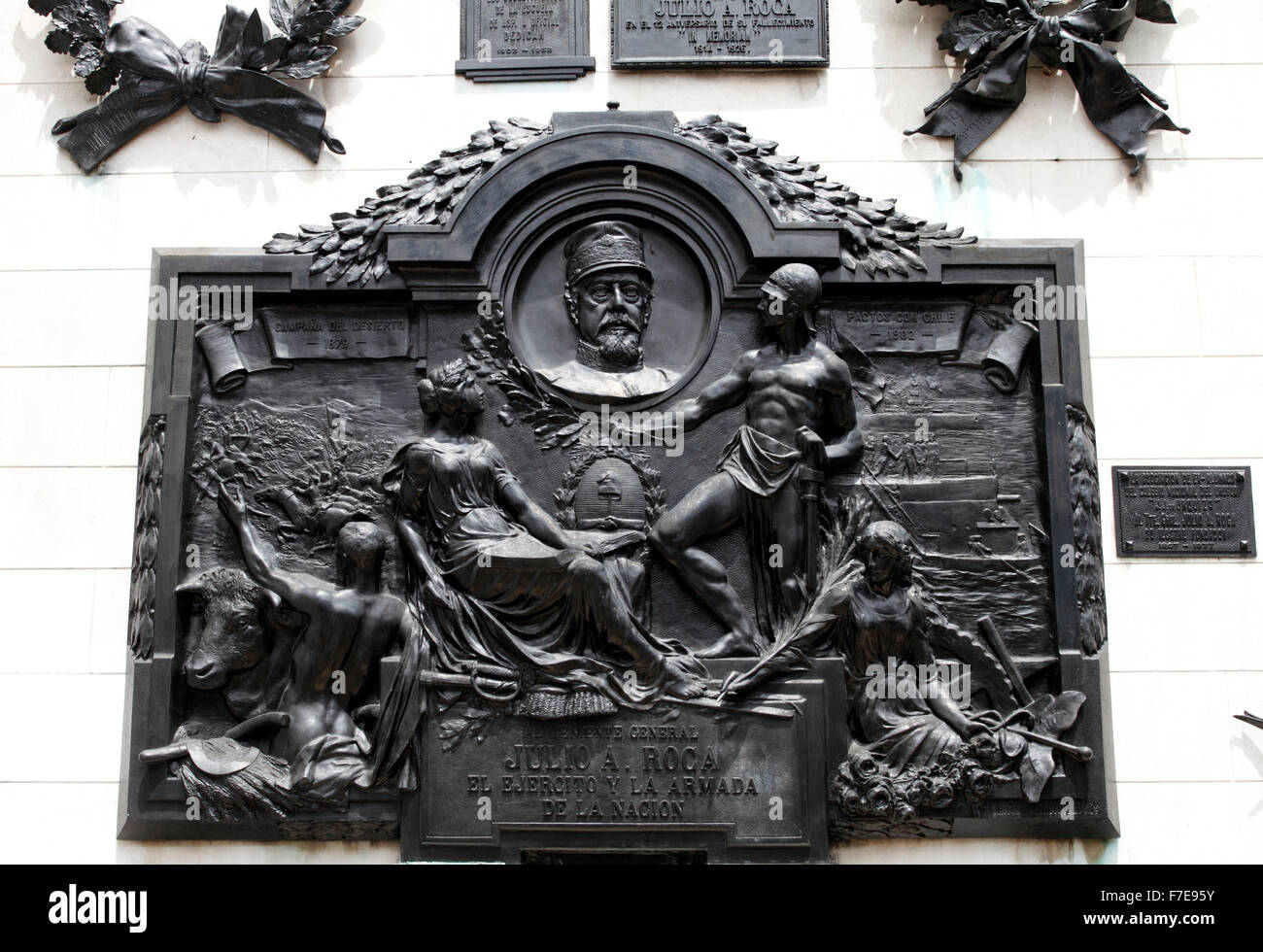 Julio Roca Controversy General Julio A Roca, responsible for the wiping out of the indigenous ...