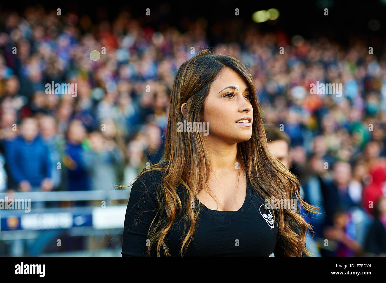 Antonella Roccuzzo wife of Lionel Messi (FC Barcelona) has ...