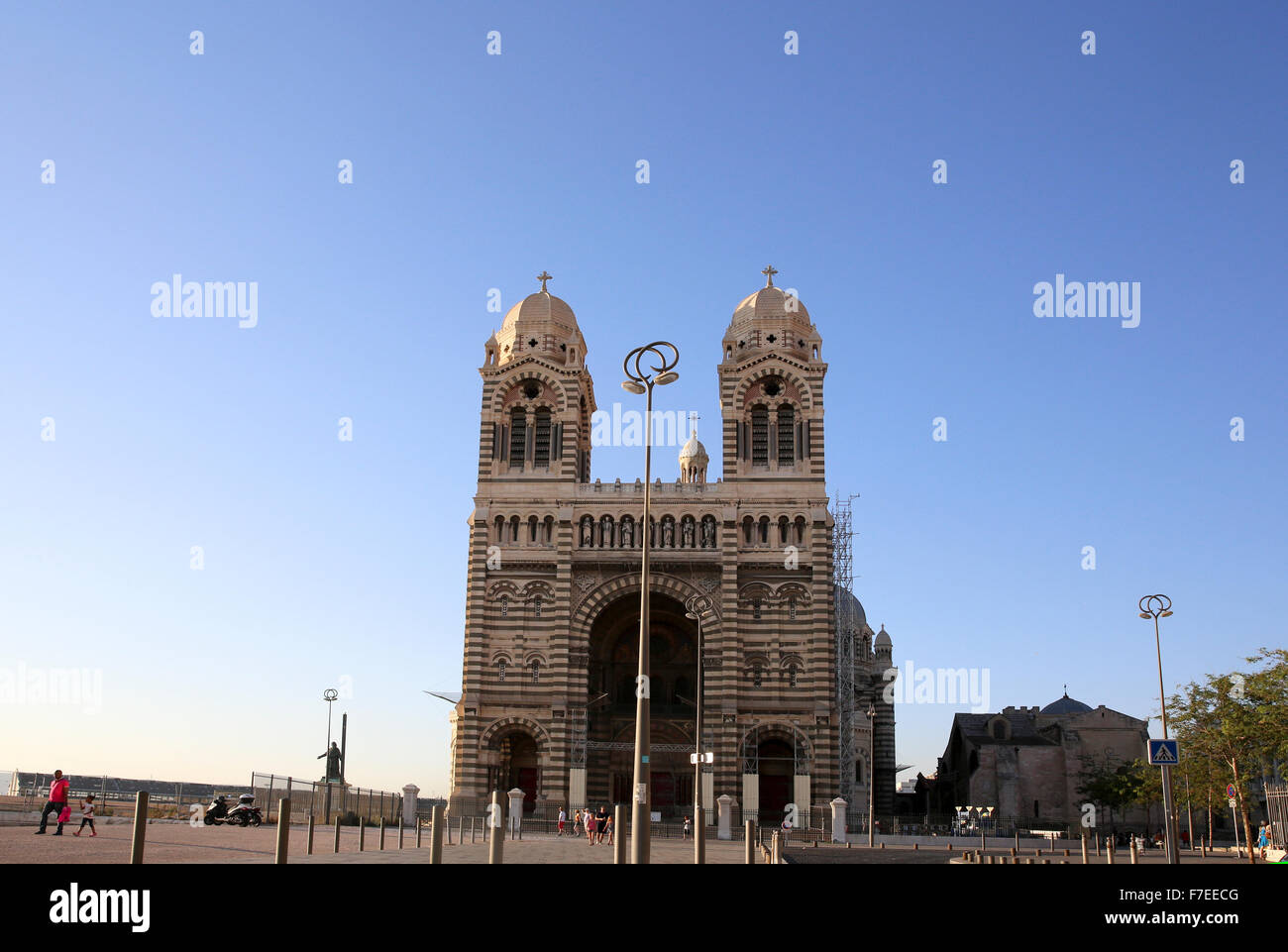 Marseille Cathedral, Roman Catholic cathedral in Marseille, southern France Stock Photo