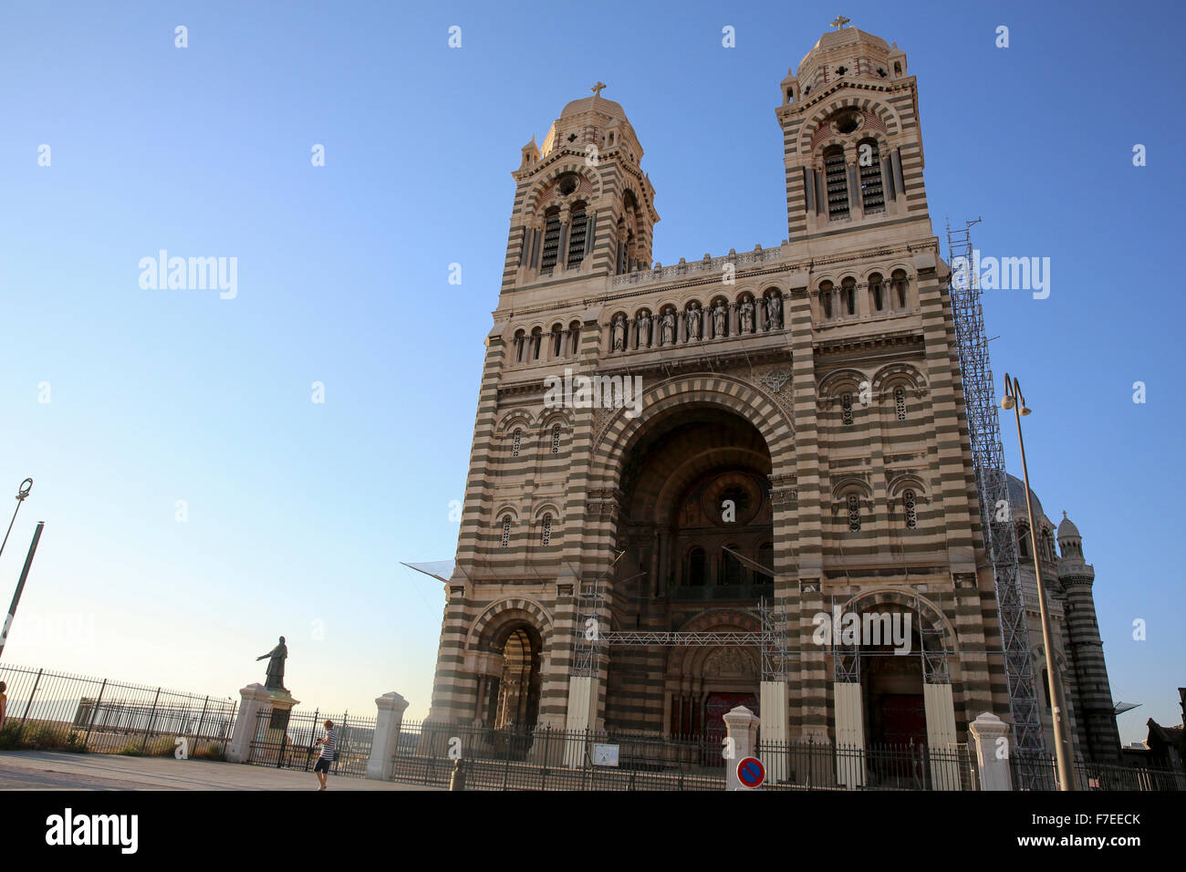 Marseille Cathedral, Roman Catholic cathedral in Marseille, southern France Stock Photo