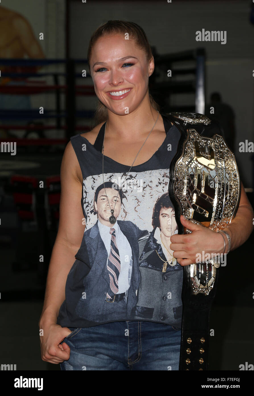 Ronda rousey 193 media day hi-res stock photography and images - Alamy