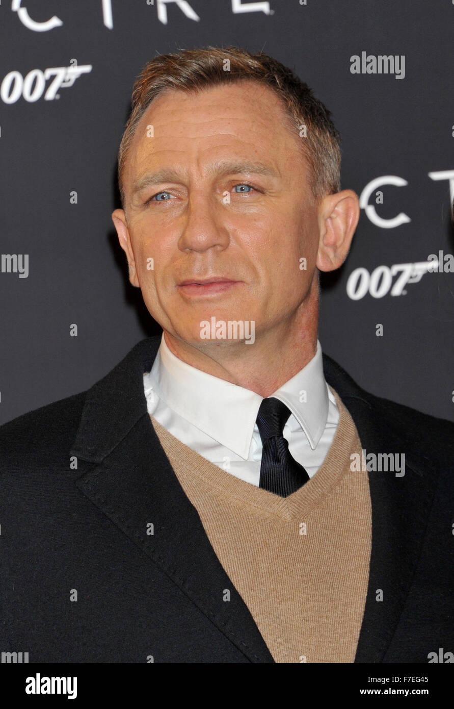 James Bond 'Spectre' Rome photocall Featuring: Daniel Craig Where: Rome ...