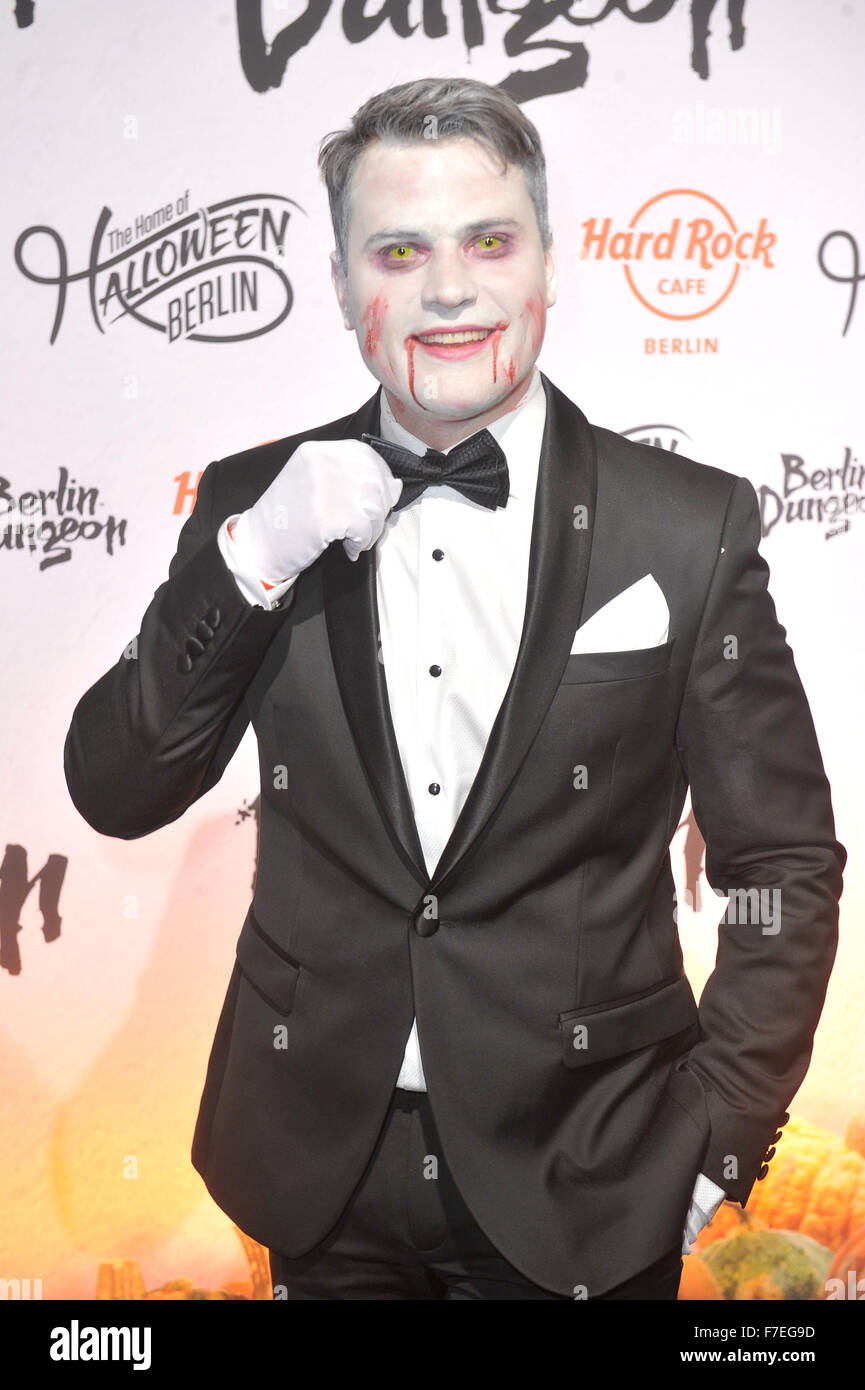 Celebrities are attending the Halloween Party in scary costumes at the