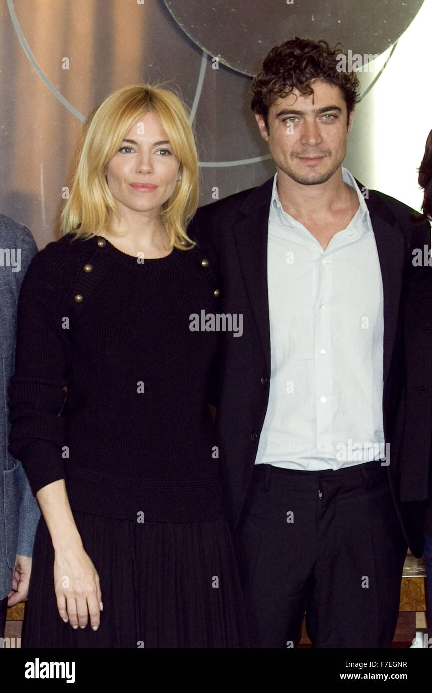 'Burnt' photocall at Hotel De Russie in Rome Featuring: Sienna Miller