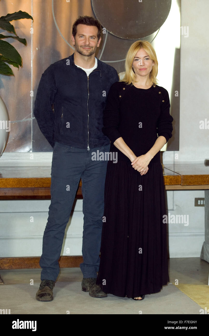 'Burnt' photocall at Hotel De Russie in Rome Featuring: Bradley Cooper
