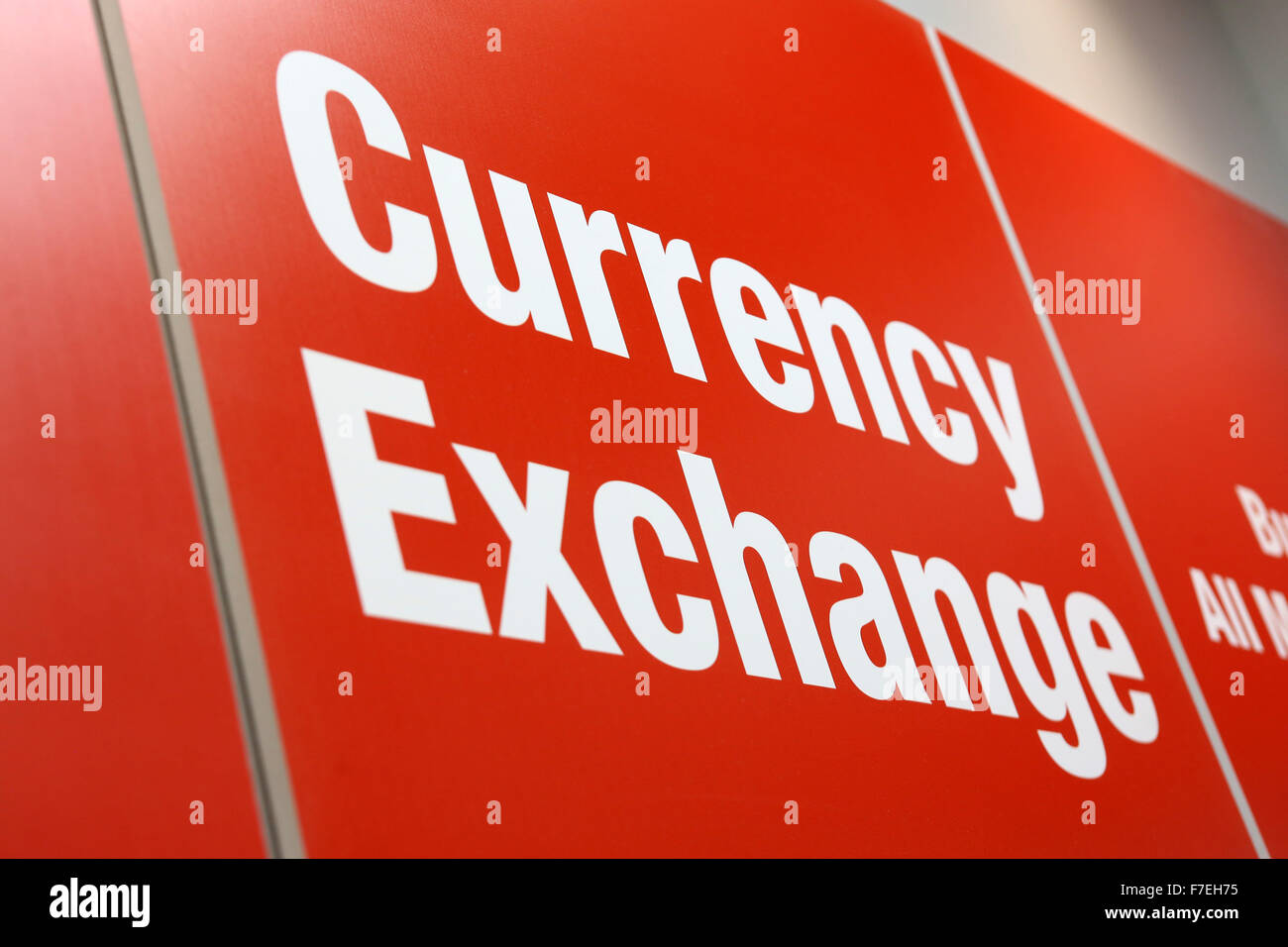 No 1 Currency Exchange shop , Crompton Place Shopping Centre , Bolton. Stock Photo