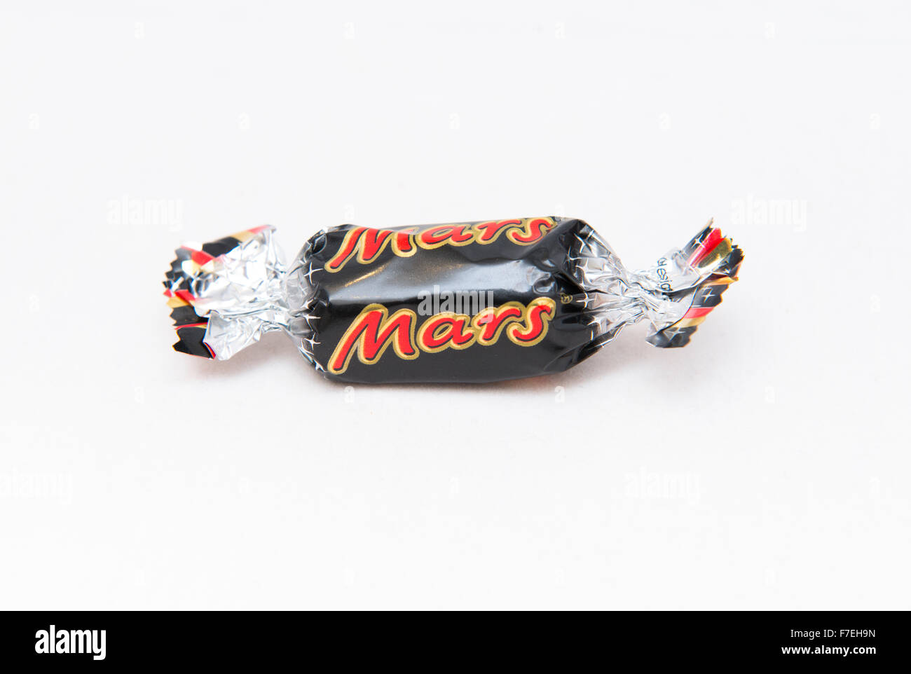 A Mars chocolate from a tin of Celebrations. Stock Photo