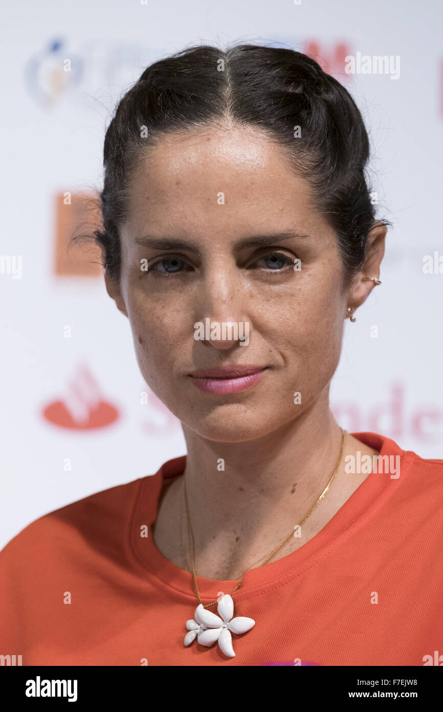 Ana Duato and Carolina Herrera attends a photocall organised by the Child Jesus Hospital in Madrid  Featuring: Carolina Herrera Where: Madrid, Spain When: 28 Oct 2015 Stock Photo