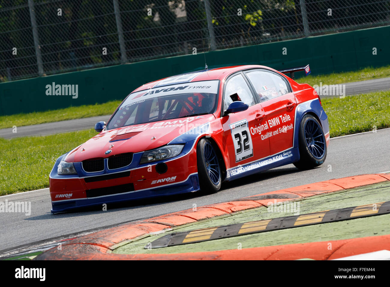 Monza, Italy - May 30, 2015: Bmw E90 of Hexagon Moto team, driven  by MONTALI Fabrizio during the C.I. Turismo Endurance - Race  Stock Photo