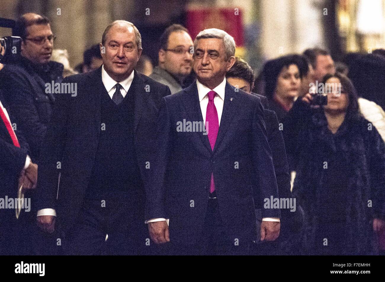 Prince of Wales attends Armenians Service at Westminster Abbey in