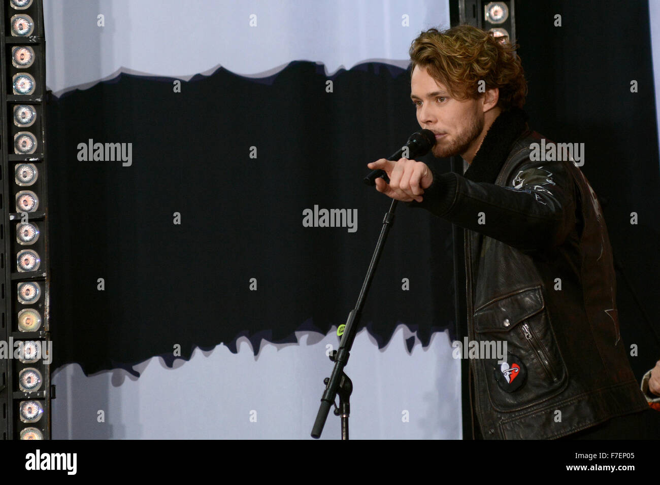 5 Seconds of Summer performing live on stage for the "TODAY" Show