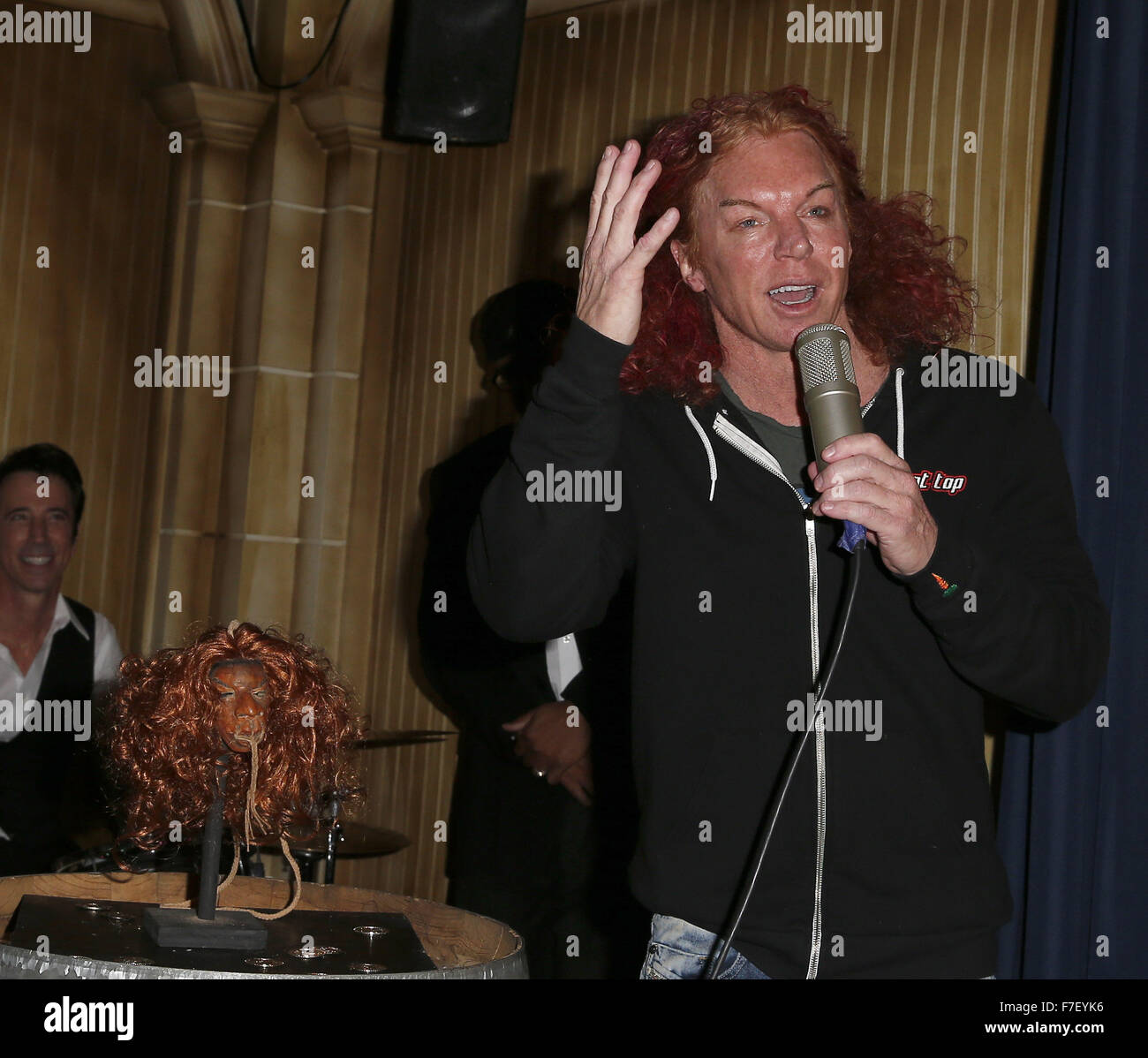 Carrot Top Unveils His Shrunken Head at The Golden Tiki Las Vegas