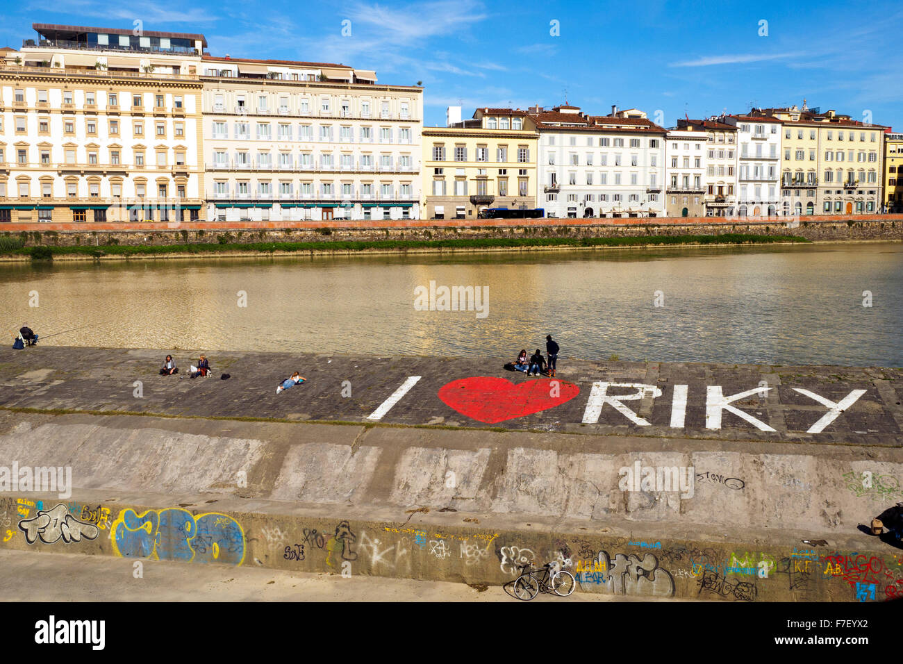 Pescaia di Santa Rosa - Florence, Italy Stock Photo