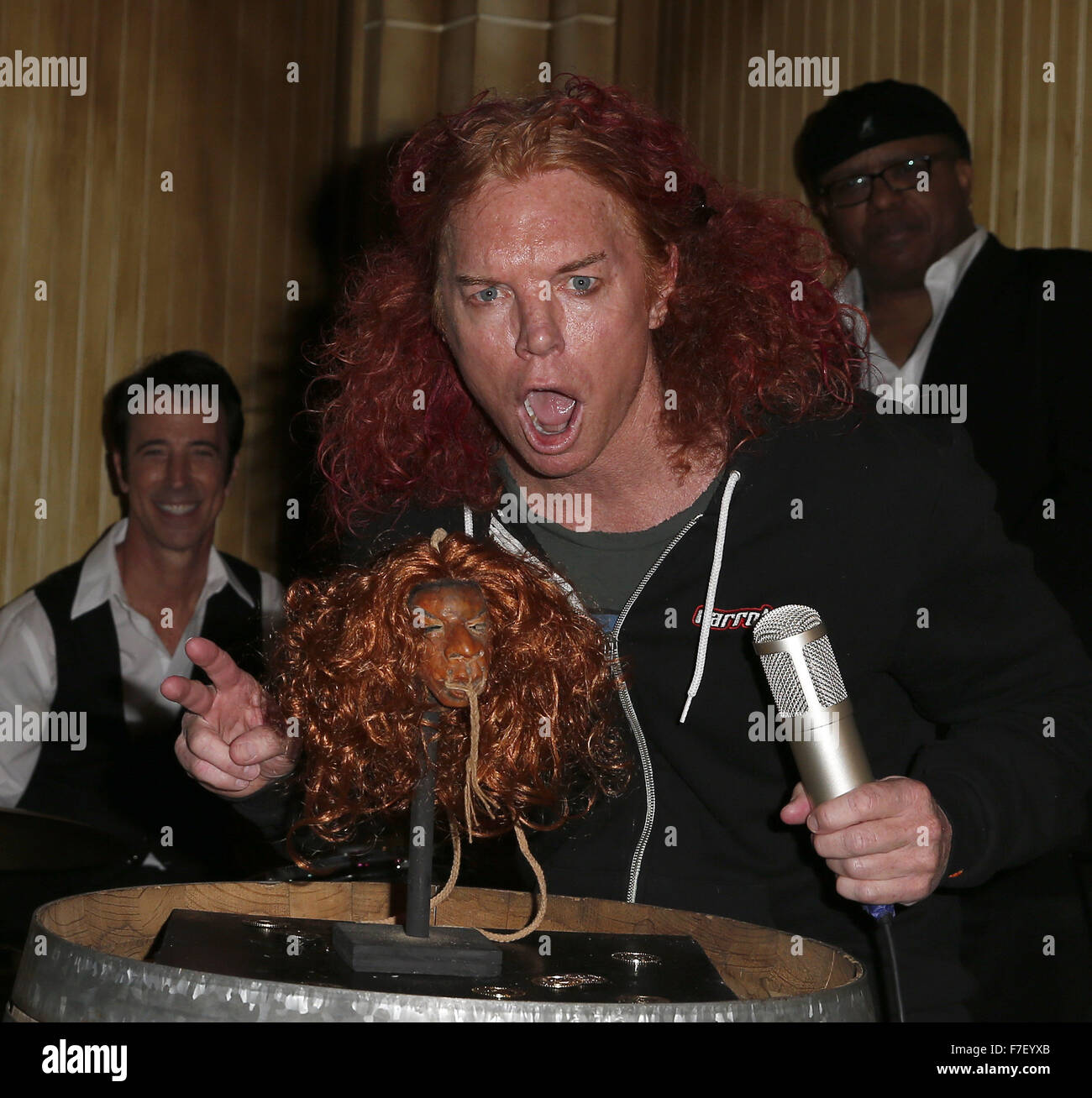 Carrot Top Unveils His Shrunken Head at The Golden Tiki Las Vegas