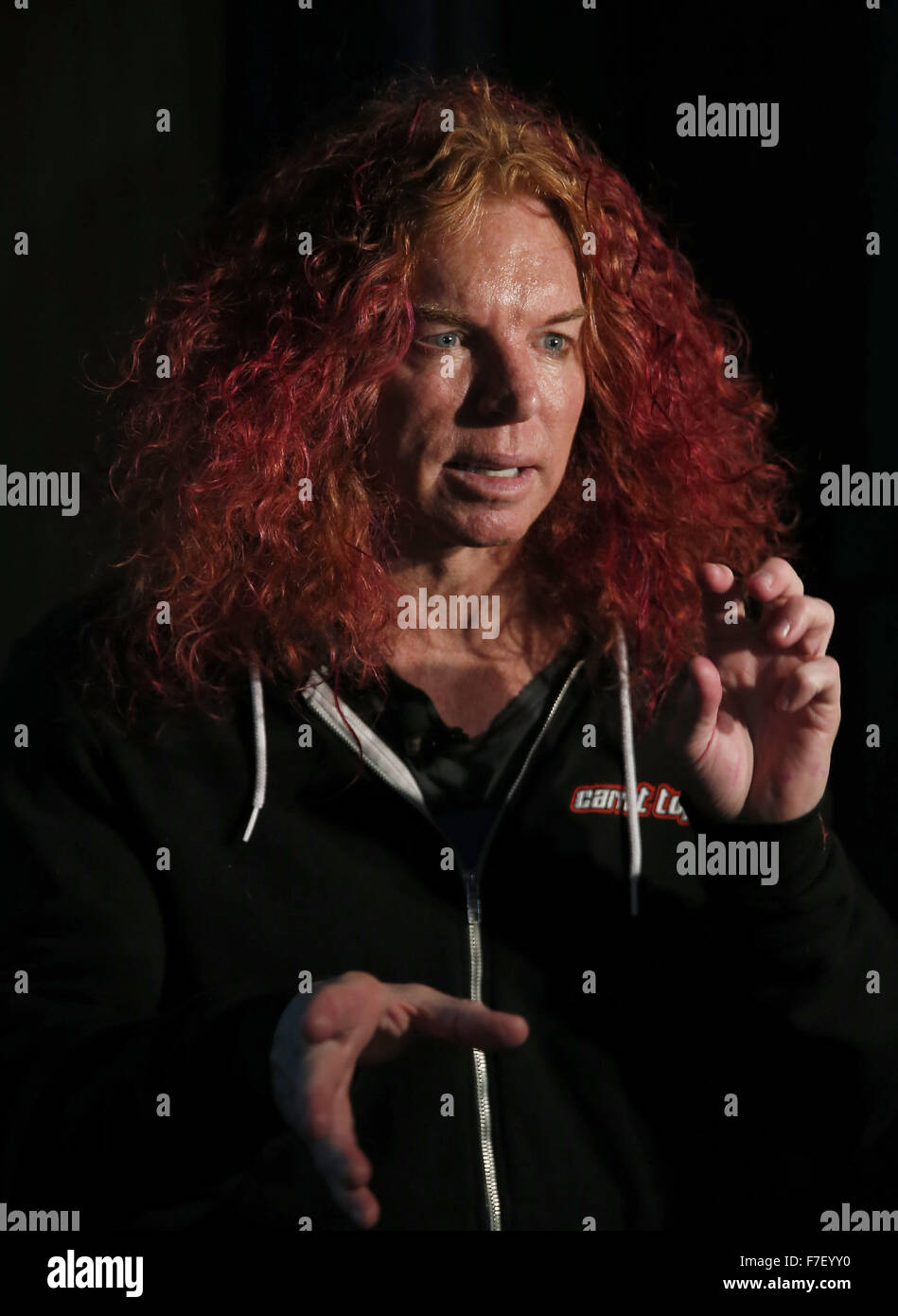 Carrot Top Unveils His Shrunken Head at The Golden Tiki Las Vegas