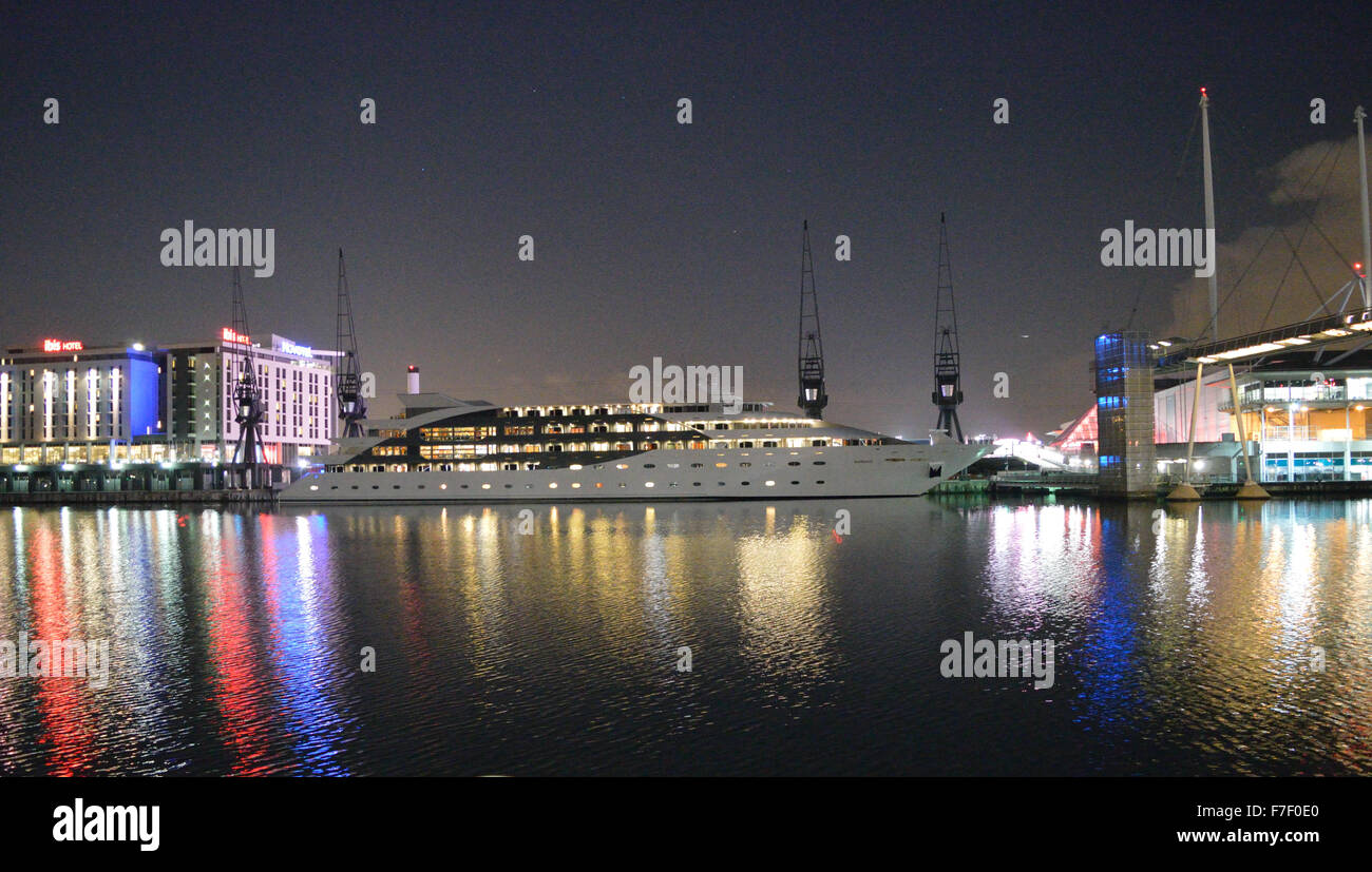 Floating hotel Sunborn London see in Royal Victoria Dock, London at