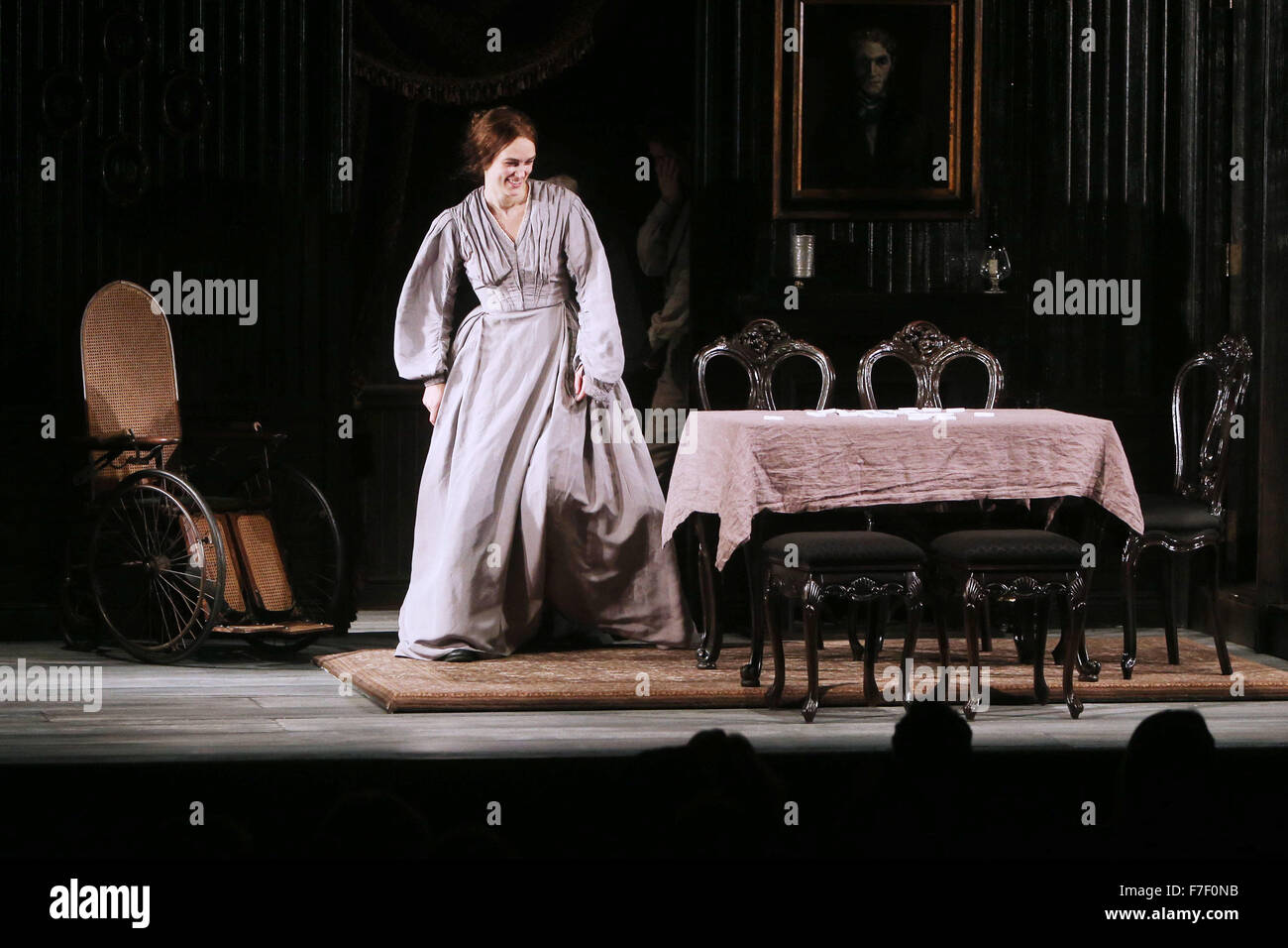Opening night for Broadway play Therese Raquin at Studio 54 - Curtain