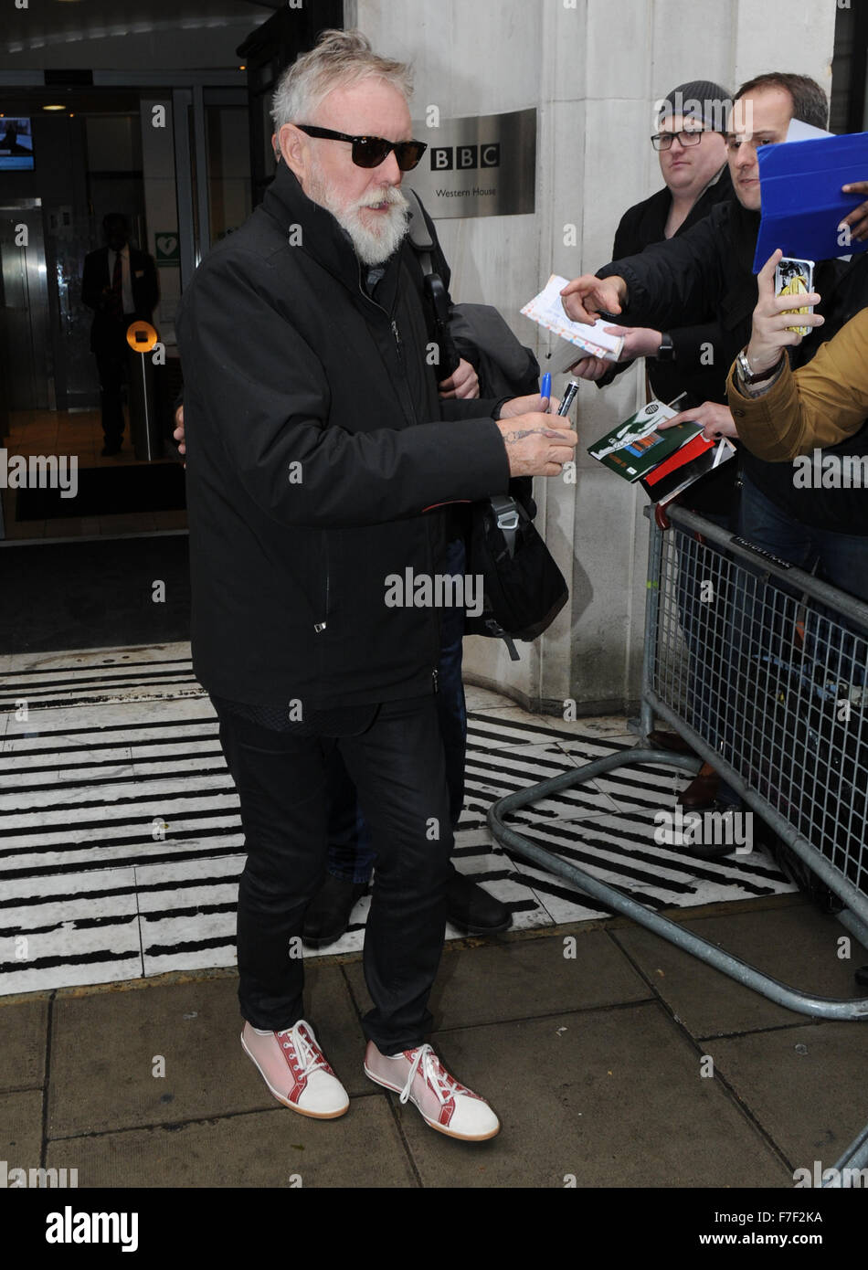 Roger Taylor at the BBC Radio 2 studios Featuring: Roger Taylor, Roger  Meddows Taylor Where: London, United Kingdom When: 30 Oct 2015 Stock Photo  - Alamy