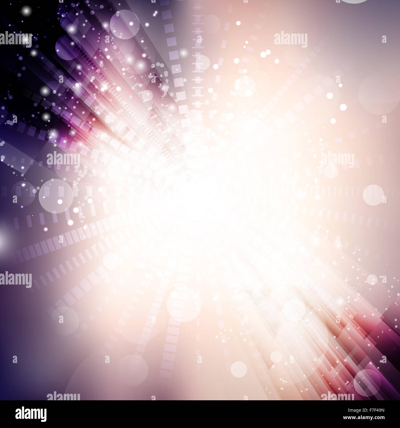 Abstract background with a starburst design Stock Photo