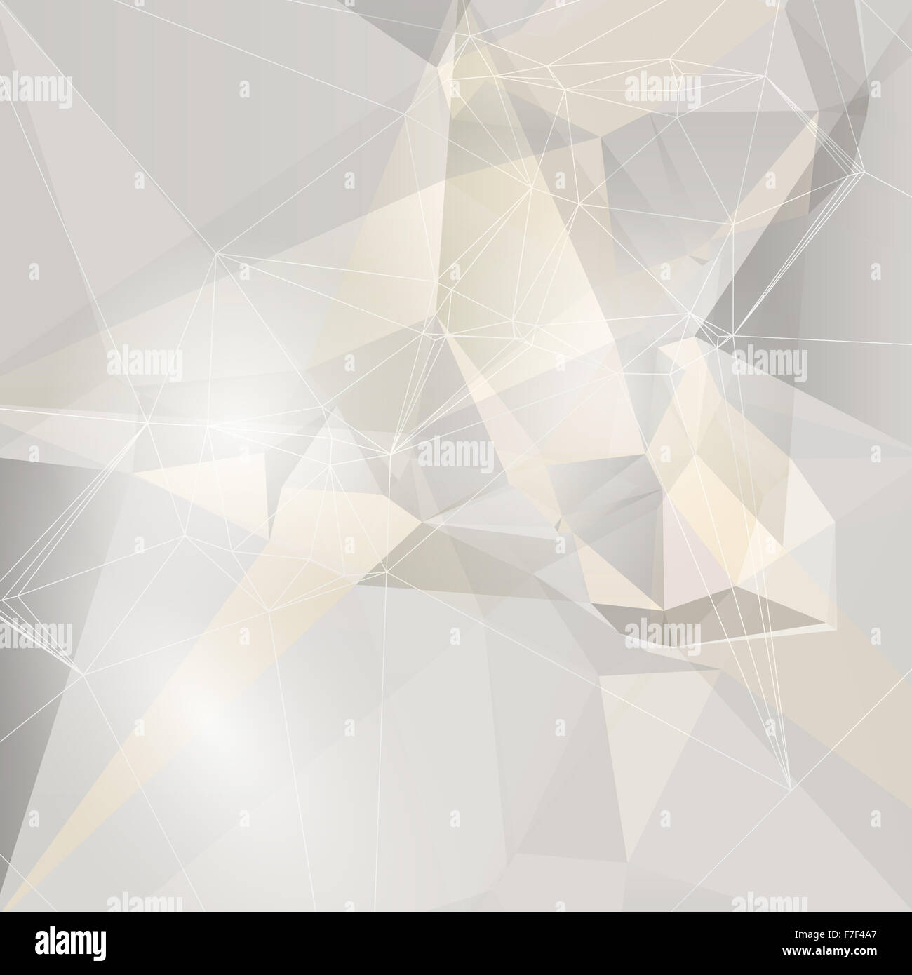 Abstract background with a low poly design Stock Photo