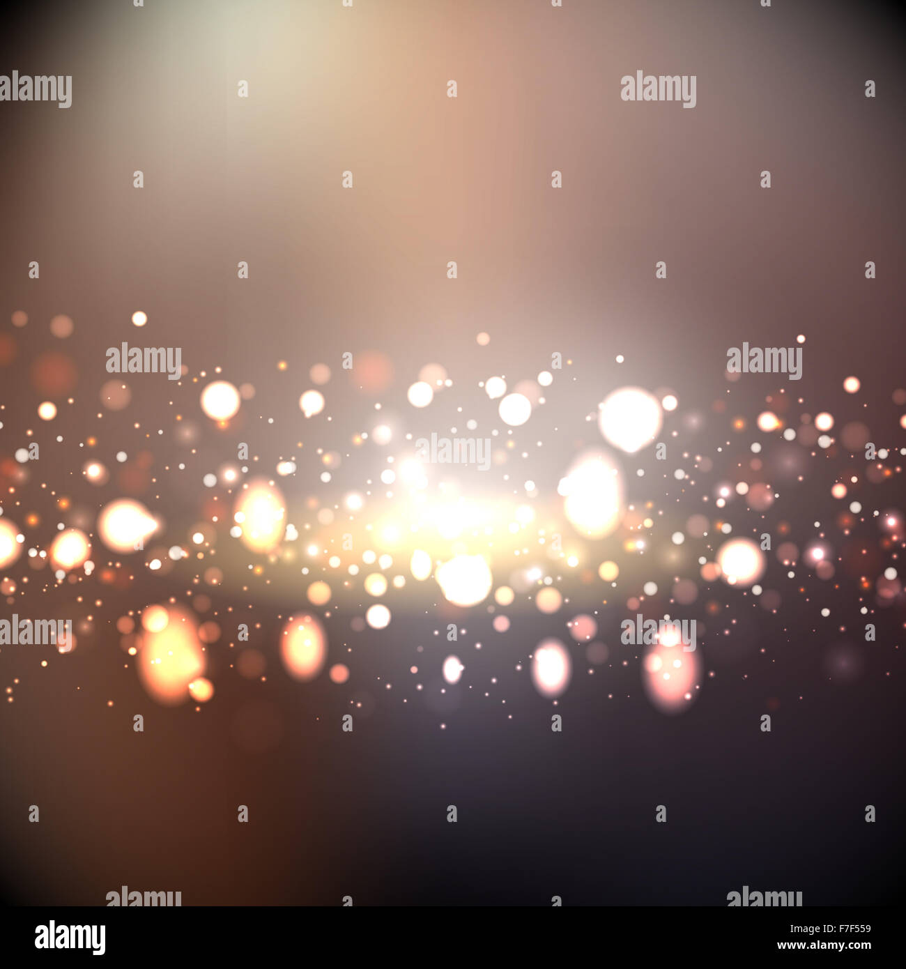 Decorative background with abstract lights design Stock Photo