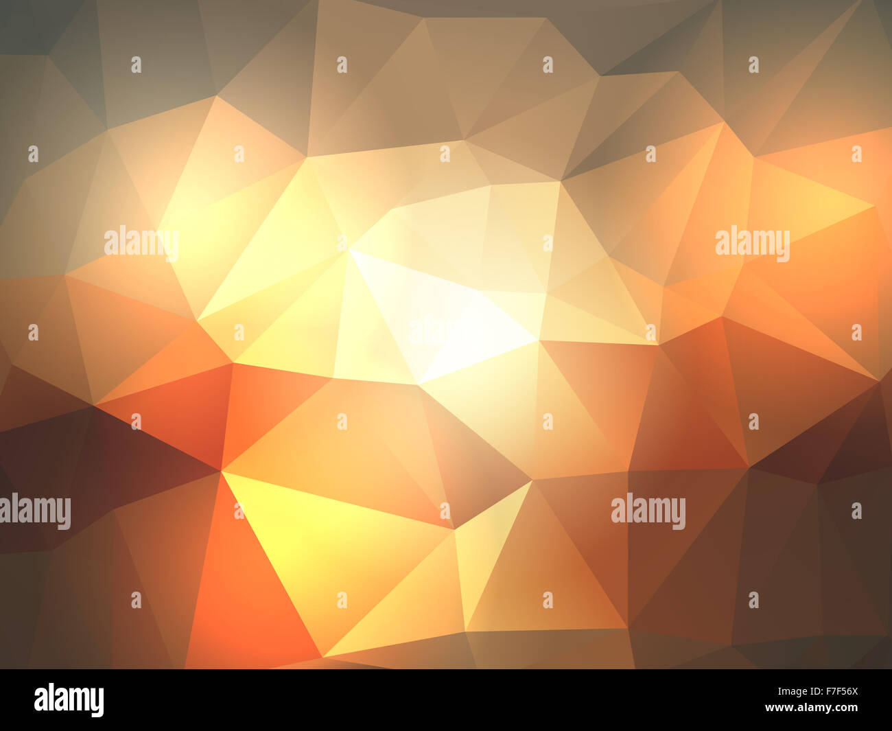 Abstract background with a low poly design Stock Photo