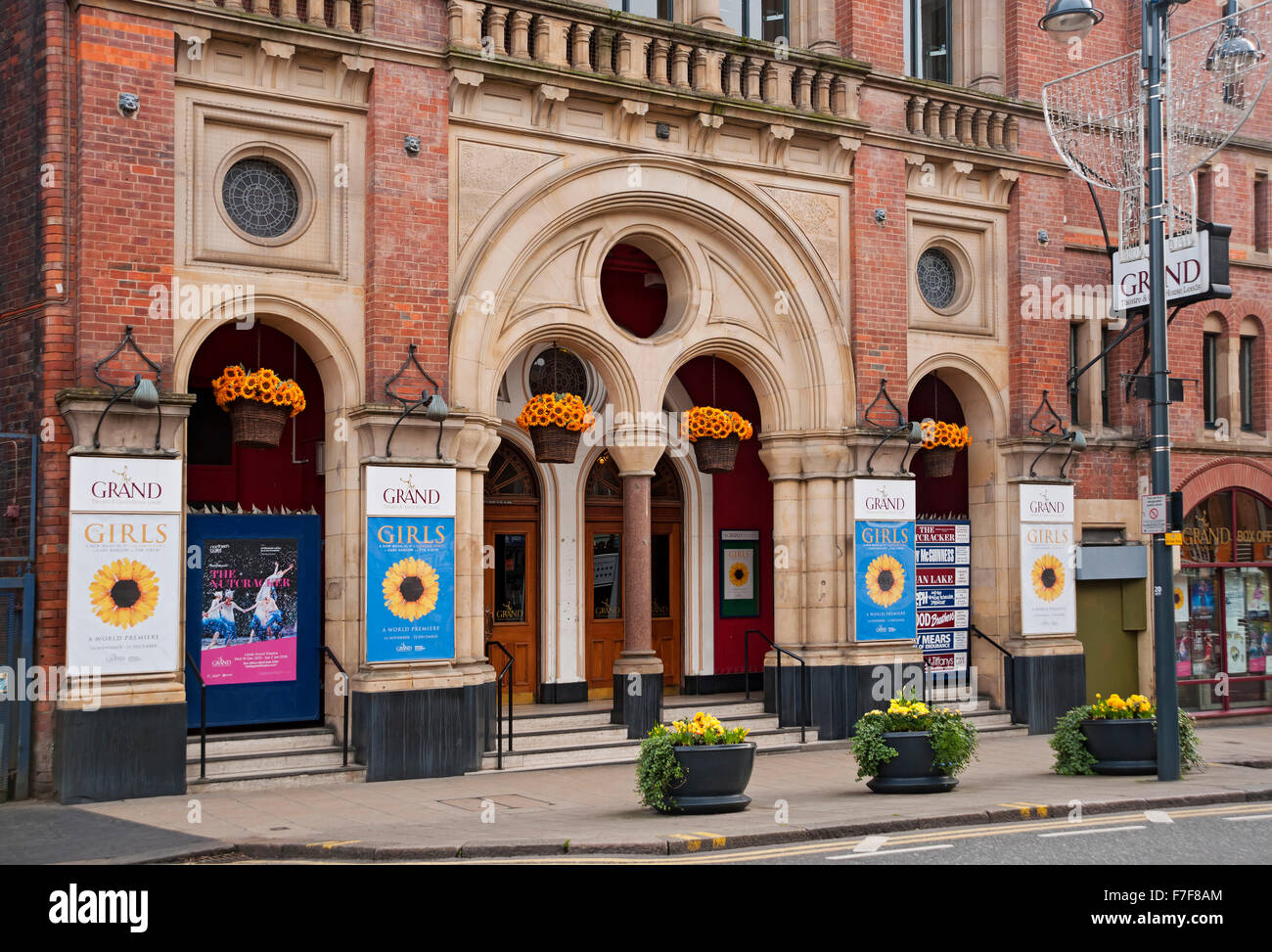 The Grand Theatre & and Opera House Leeds West Yorkshire England UK