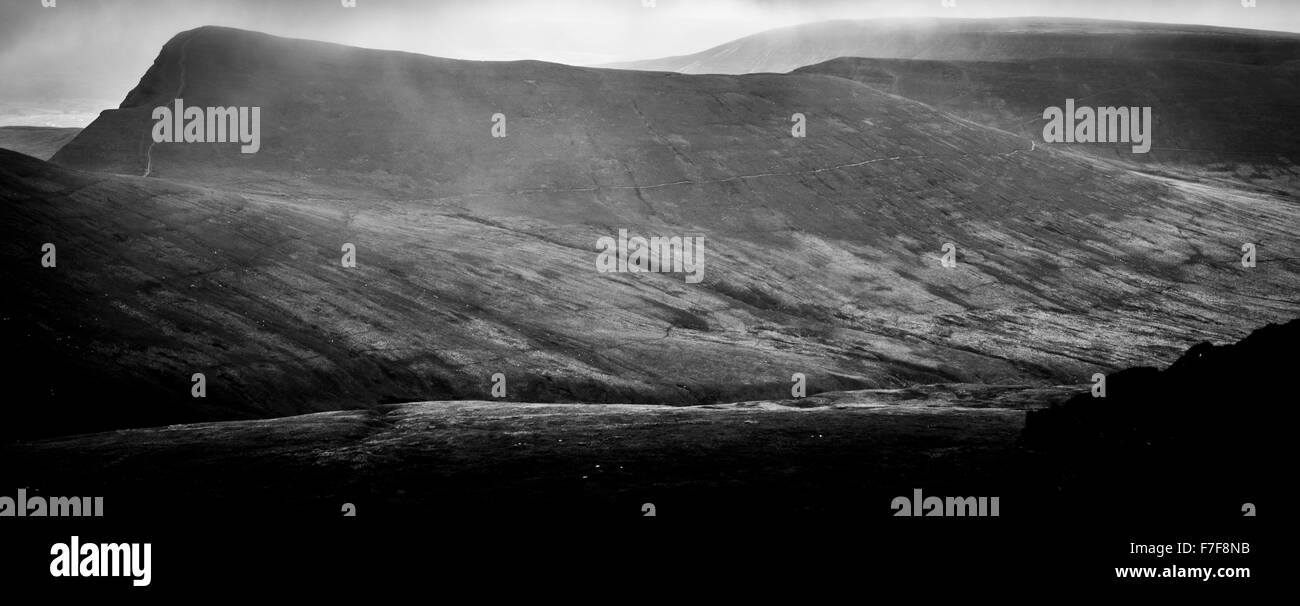 Part of the Brecon Beacons National Park. Stock Photo