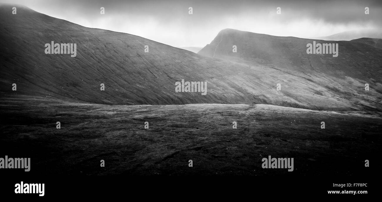 Part of the Brecon Beacons National Park. Stock Photo