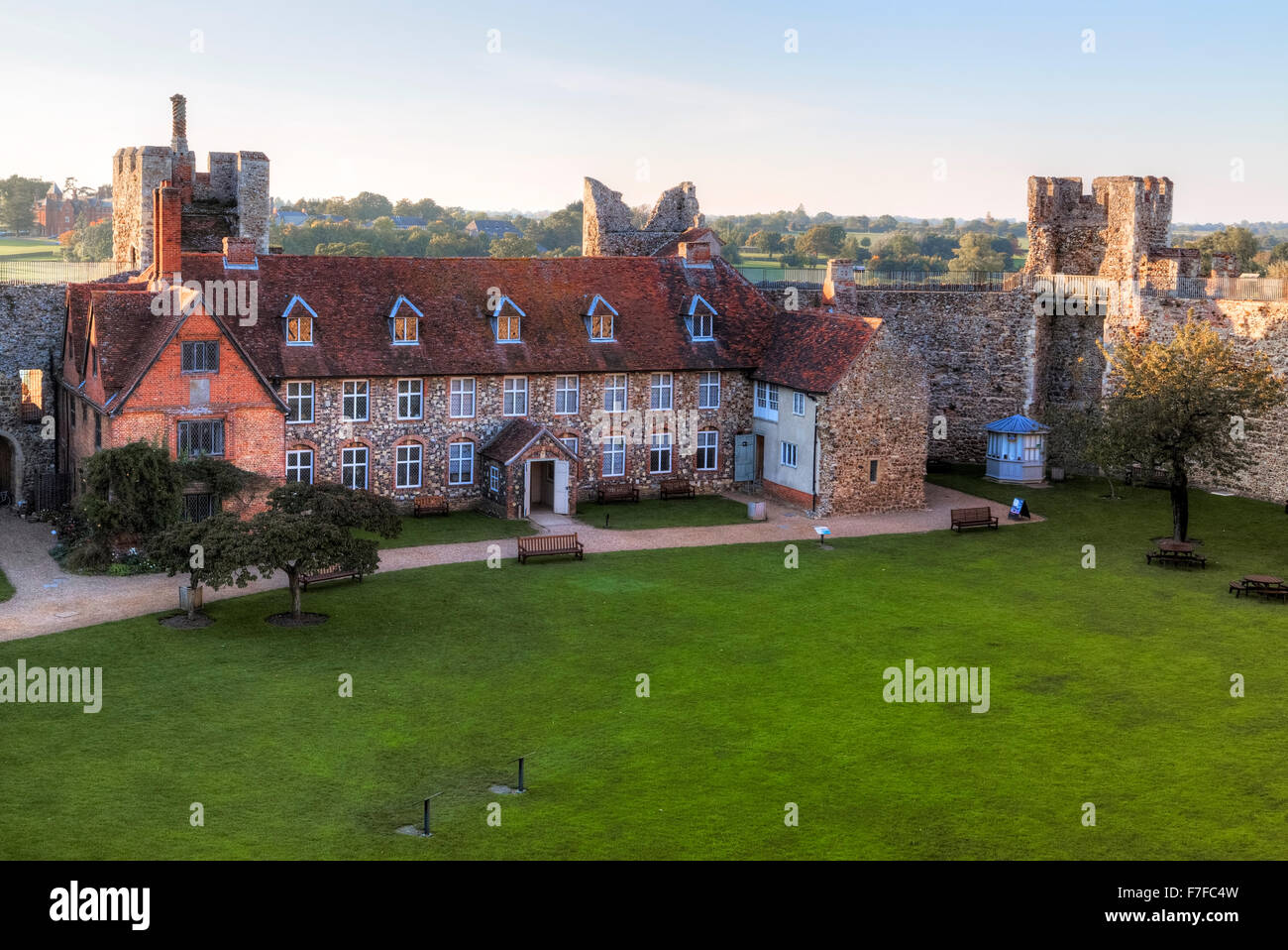Framlingham castle suffolk uk hires stock photography and images Alamy