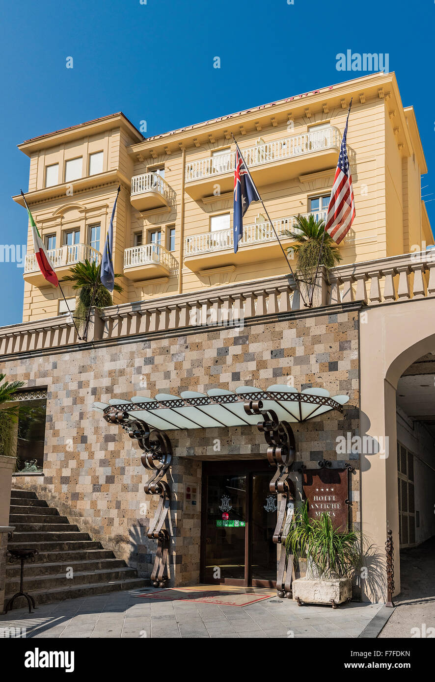 Hotel Antiche Mura, Sorrento, Italy Stock Photo