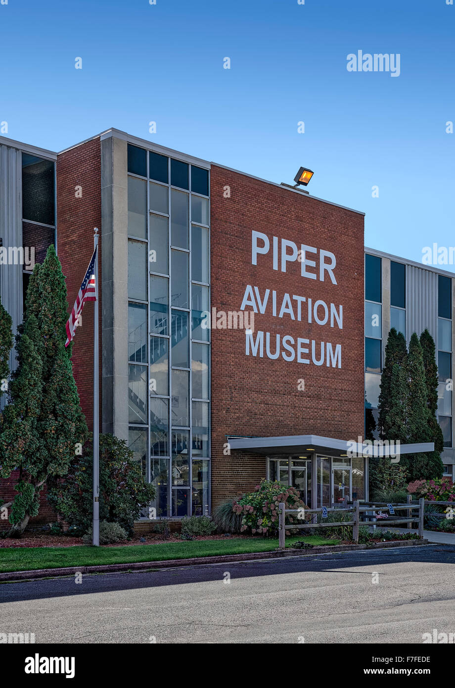 Piper Aviation Museum, Lock Haven, Pennsylvania, USA Stock Photo