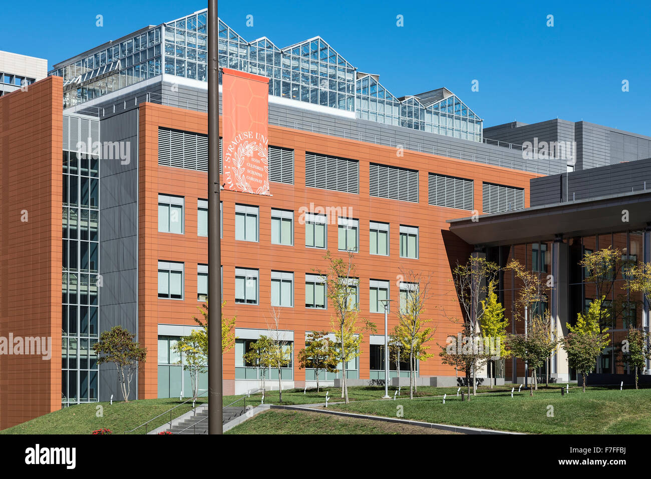 Life Sciences Complex, Syracuse University, Syracuse, New York, USA Stock Photo