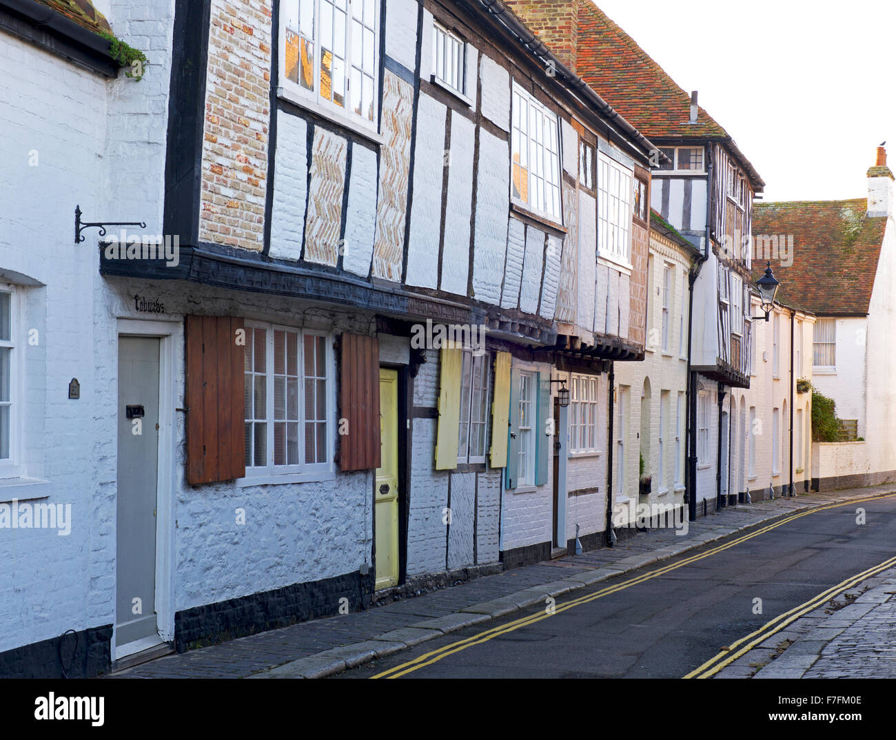 Old houses in Sandwich, Kent, England UK Stock Photo Alamy