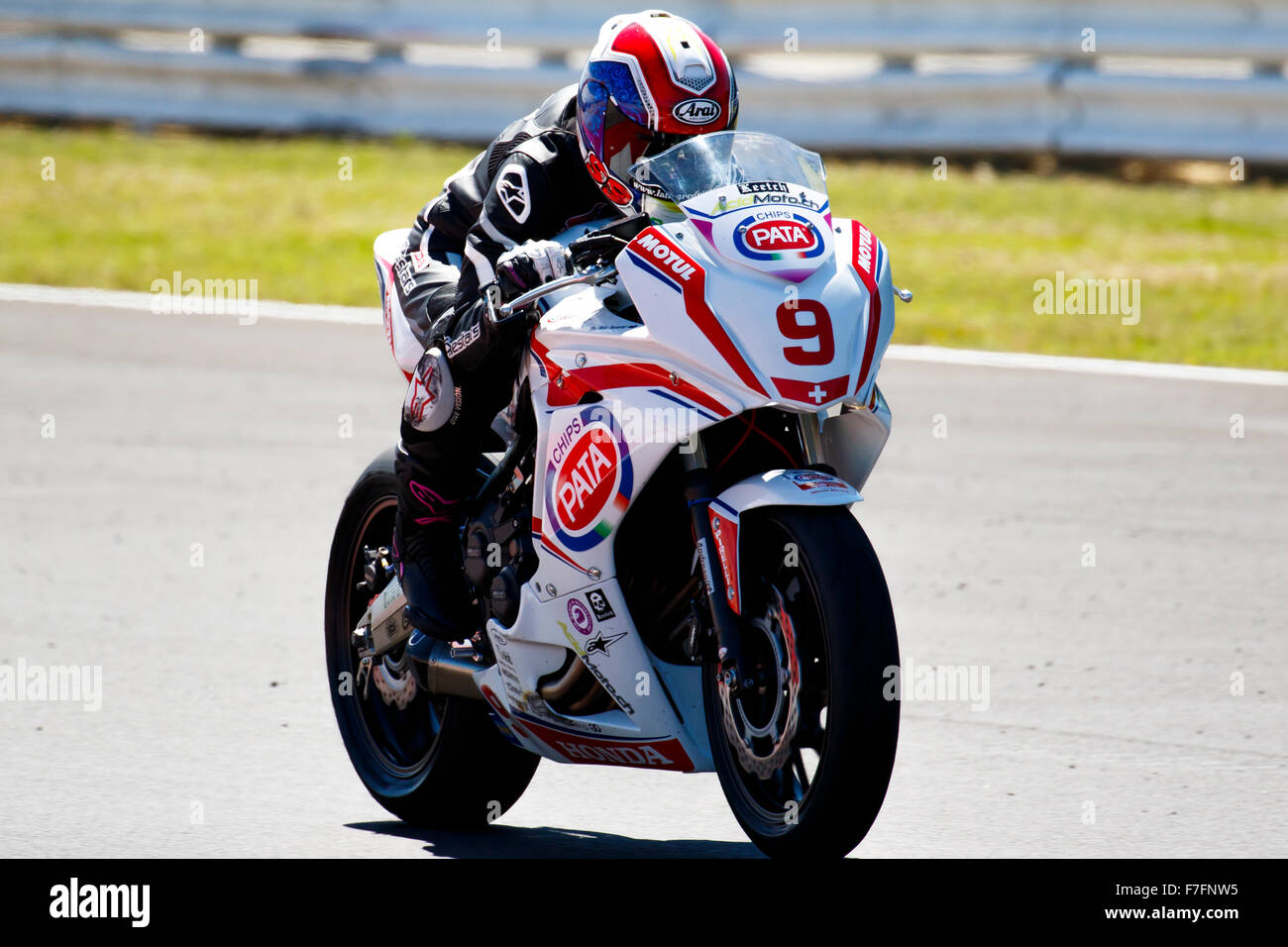 Misano Adriatico, Italy - June 21: Honda CBR 650F of Laura #99