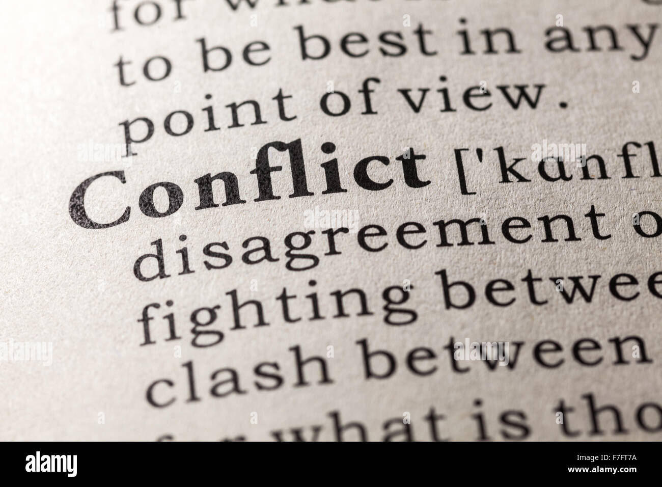 Conflict In Fake Id
