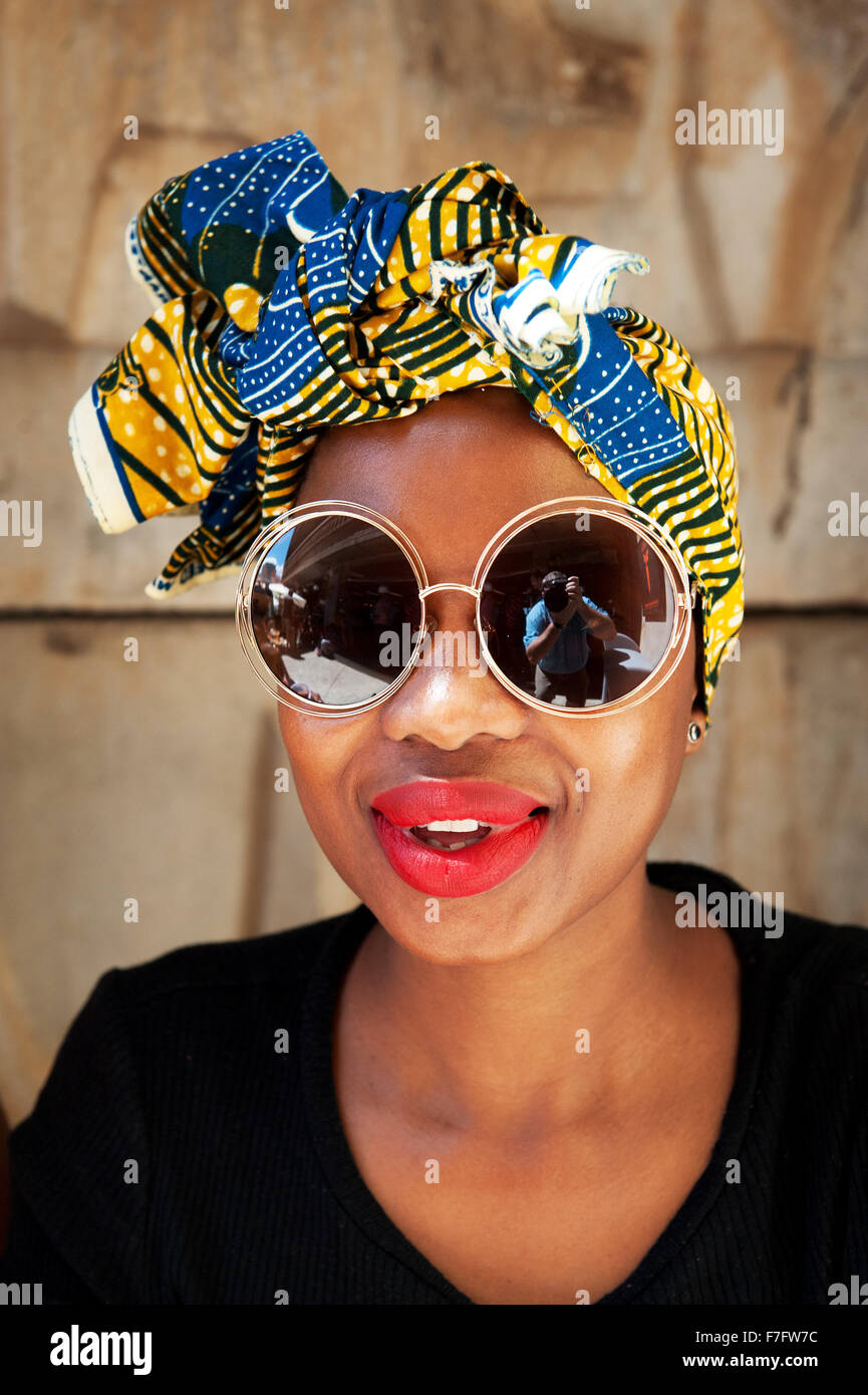 Stylish Women Hang Out At The Neighbourgoods Market In The Braamfontein