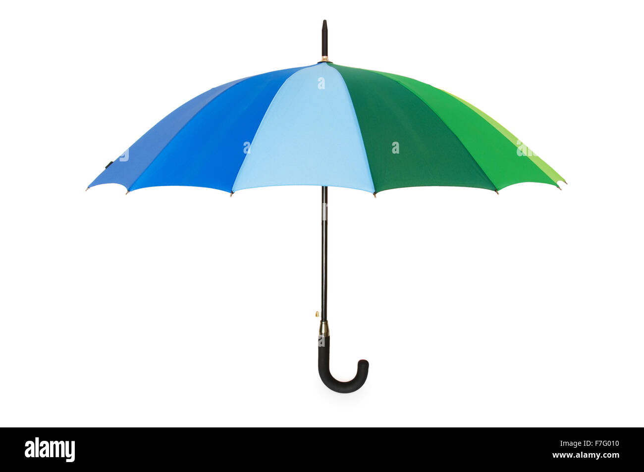 Colourful umbrella isolated on the white background Stock Photo - Alamy