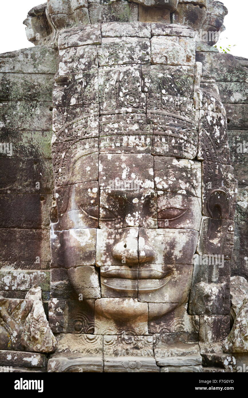 Bayon Temple, Angkor Thom, Cambodia, Asia Stock Photo