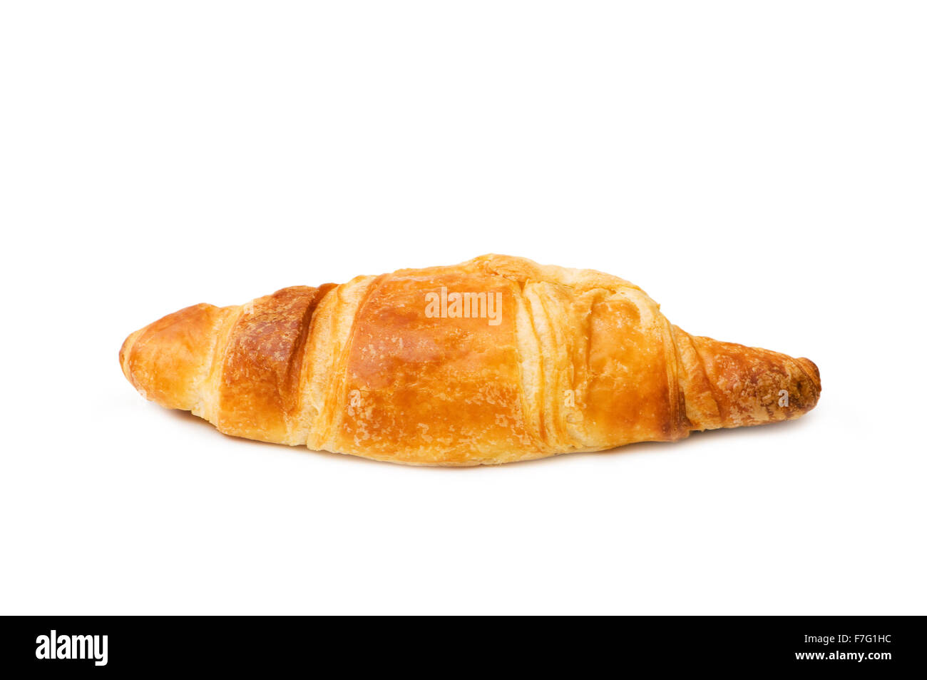 Fresh croissant isolated on the white background Stock Photo - Alamy