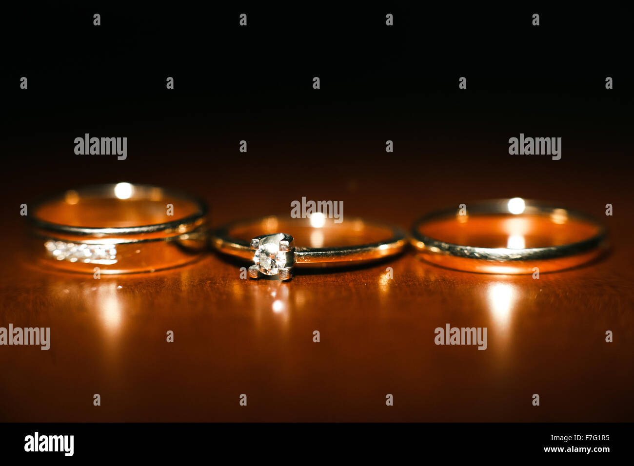 Nice wedding rings Stock Photo Alamy