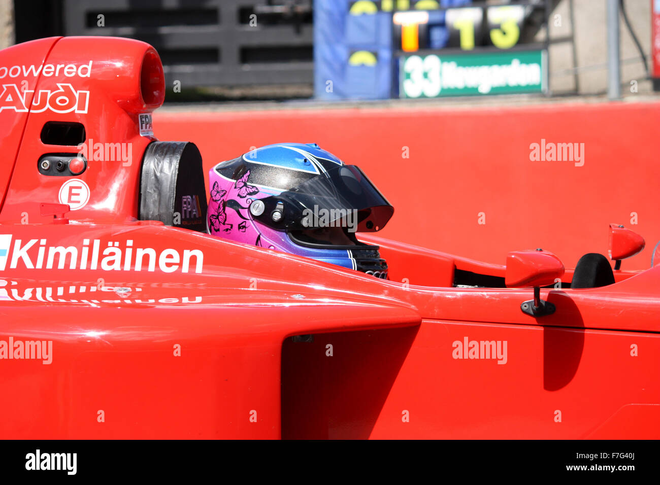 Emma Kimilainen at Brand Hatch in the Formula Palmer Audi series May ...
