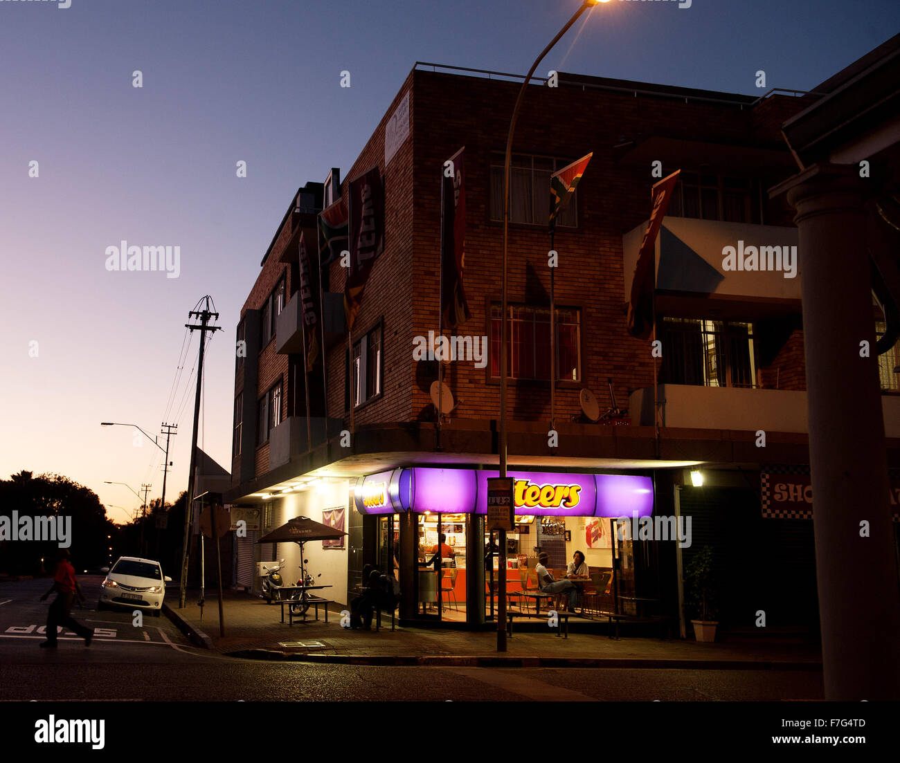 The Pankhurst neighbourhood of Johannesburg, South Africa Stock Photo