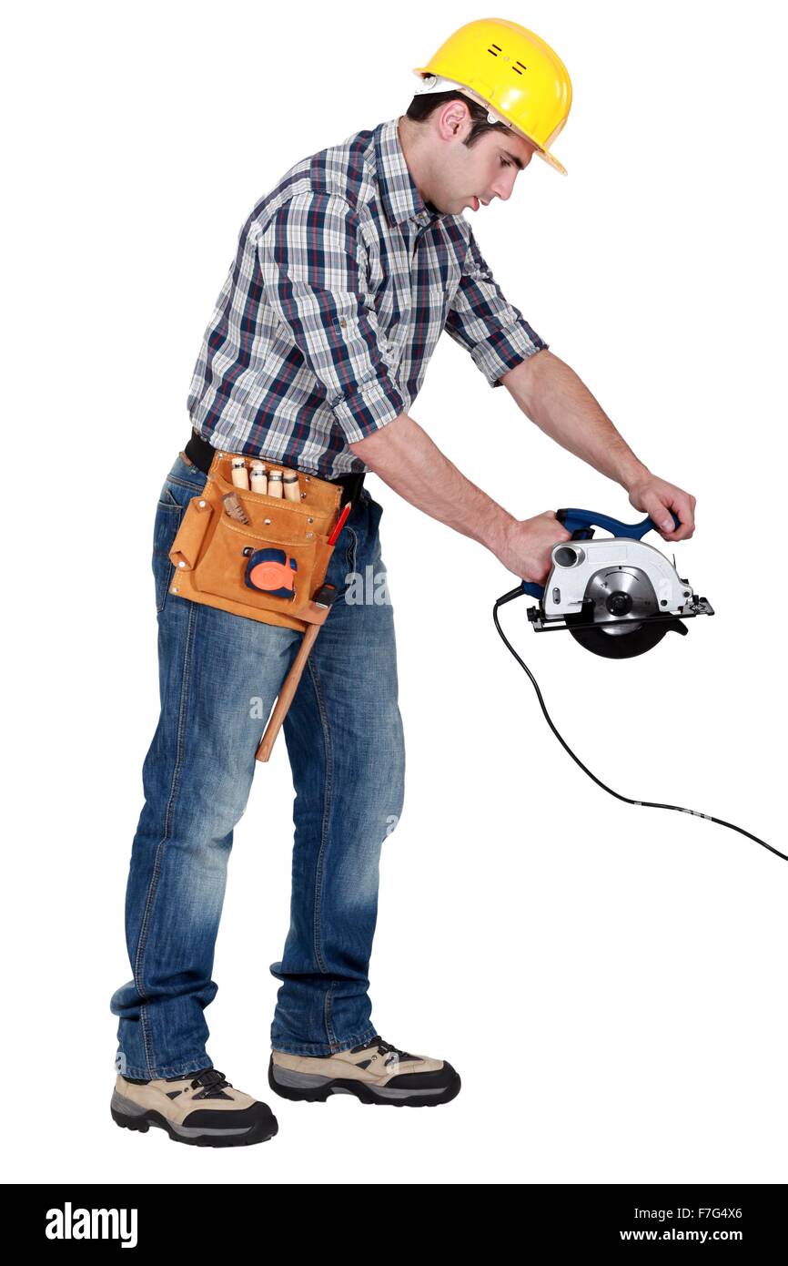 Craftsman circular saw Stock Photo