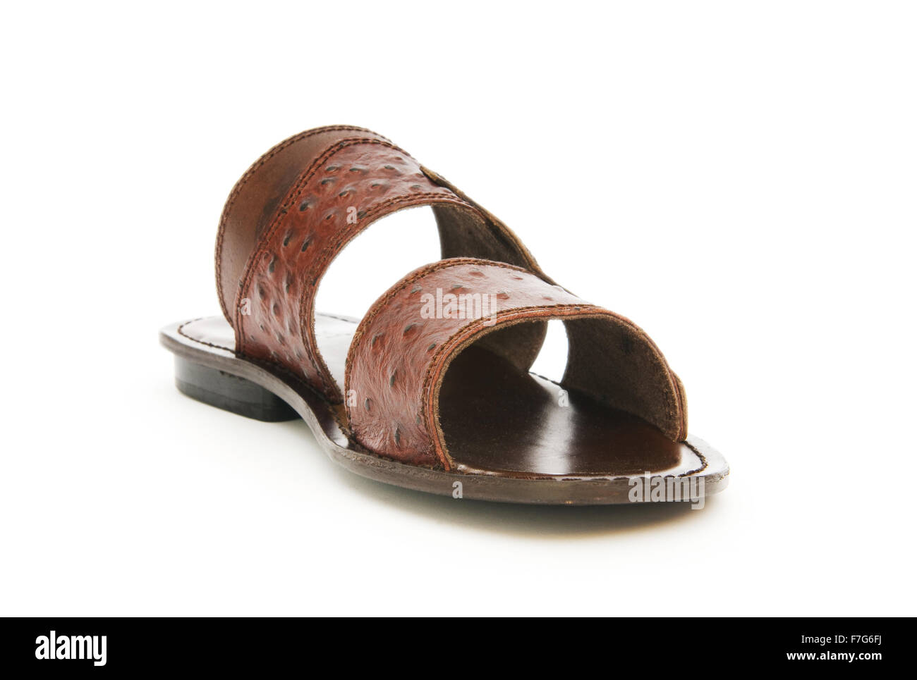 Summer shoes isolated on the white background Stock Photo - Alamy