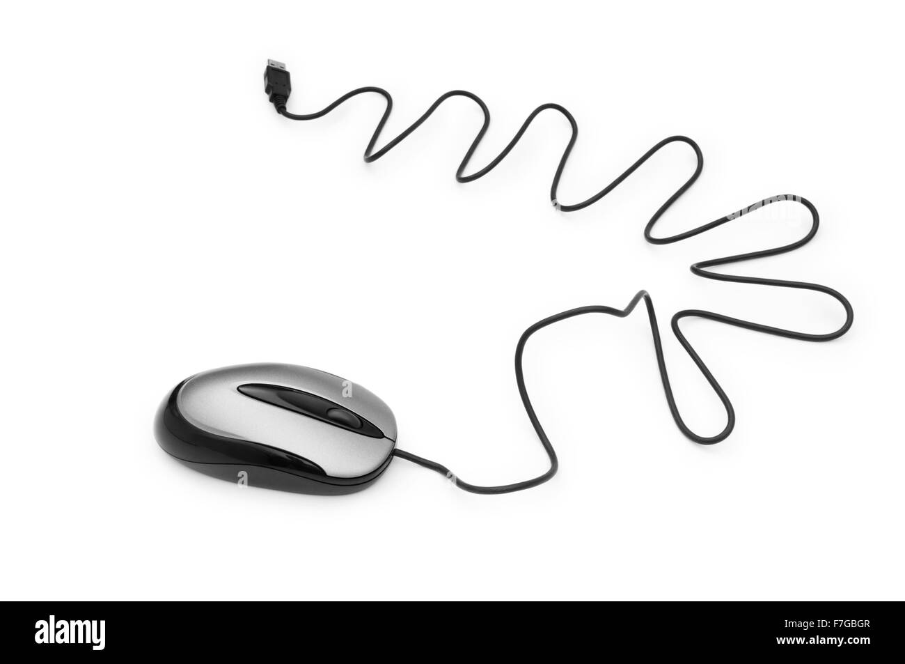 Computer mouse isolated on the white background Stock Photo Alamy