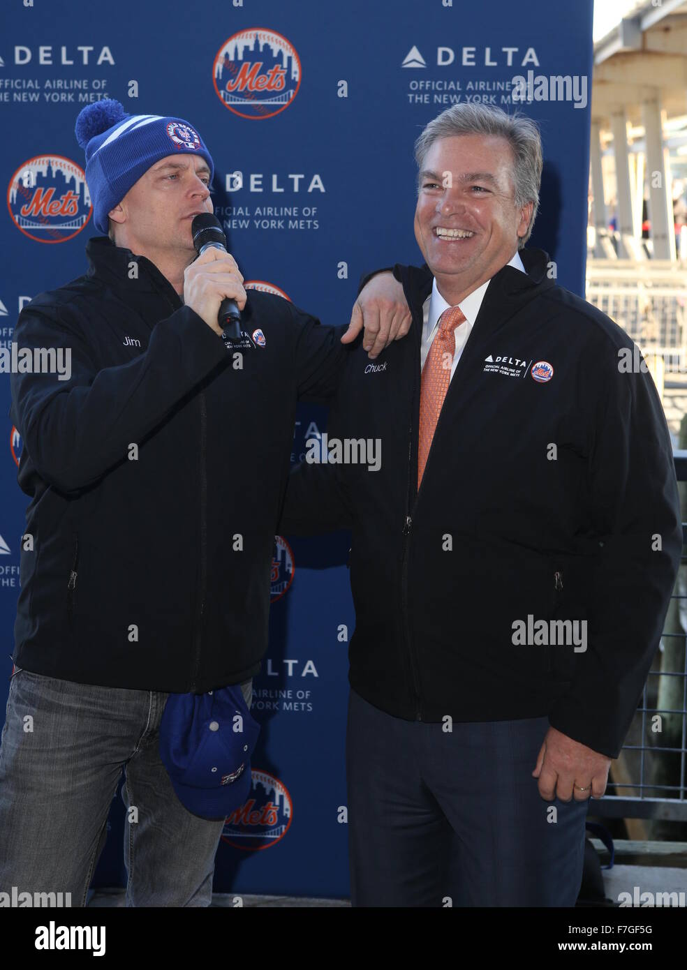 Comedian Jim Breuer and Mets legend Mike Piazza join the Delta Air