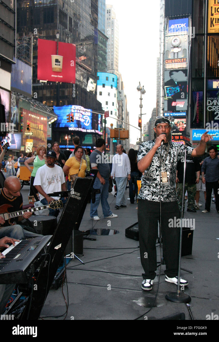NEW YORK CITY JUNE 23 A group of superb musicians with a male singer